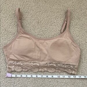 PACT Lace Smooth Cup Bralette